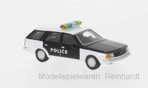 1/87 BoS Renault 18 Break weiß schwarz Police 1978 BOS87701