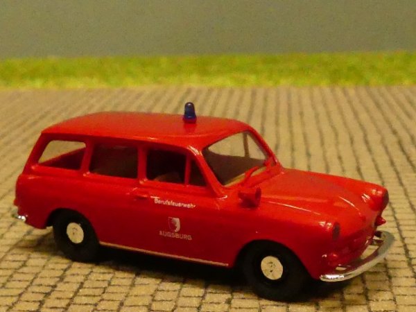 1/87 Brekina VW 1500 Variant Augsburg Feuerwehr Interschutz 2000