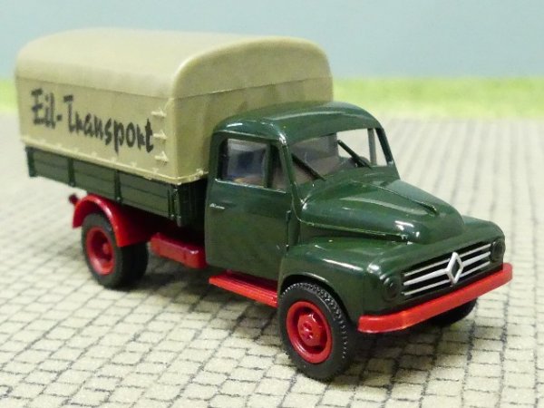 1/87 Brekina Borgward 1500 Eil-Transport Pritsche Plane