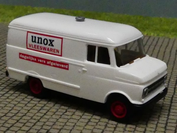 1/87 Brekina Opel Blitz 1965 Unox Kasten 35719