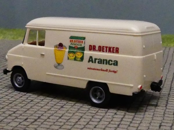 1/87 Brekina Opel Blitz 1959 Dr. Oetker Aranca Kasten 35620