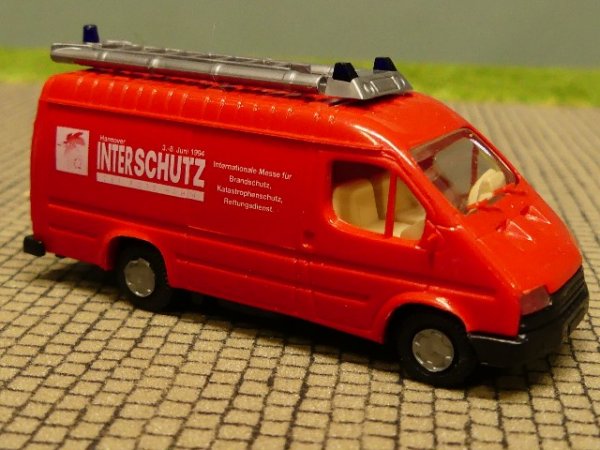 1/87 Busch Ford Transit Fw Interschutz Praline