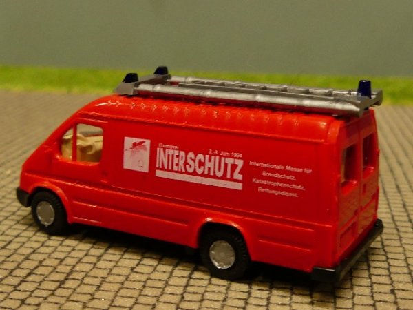 1/87 Busch Ford Transit Fw Interschutz Praline