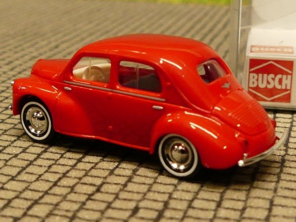 1/87 Busch Renault 4CV rot 46523