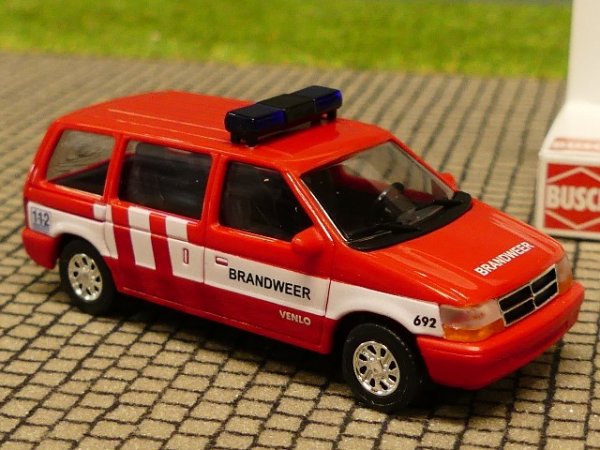 1/87 Busch Chrysler Voyager Feuerwehr Venlo NL 44608