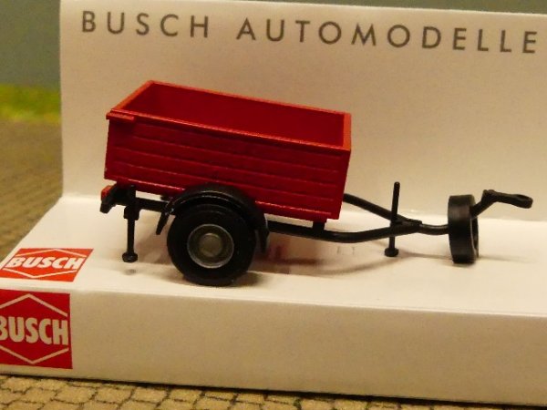 1/87 Busch Feuerwehranhänger ohne Beladung 59970