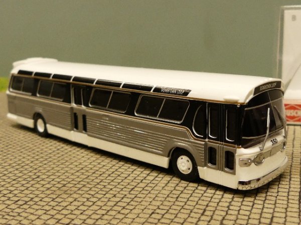 1/87 Busch Fishbowl weiß Amerikanischer Bus 44510