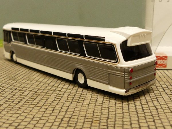 1/87 Busch Fishbowl weiß Amerikanischer Bus 44510