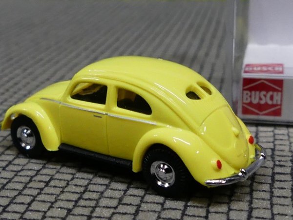 1/87 Busch VW Käfer gelb Brezelkäfer 42700-112