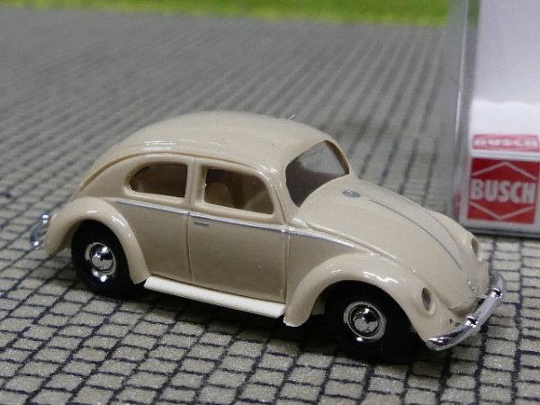 1/87 Busch VW Käfer hellbeige Brezelkäfer 42713