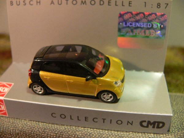 1/87 Busch Smart Forfour 2014 CMD gelbmetallic 49555