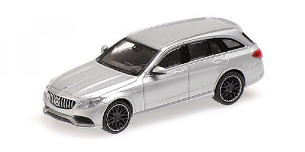 1/87 Minichamps Mercedes AMG C 63 T-Modell S205 silber 870038110