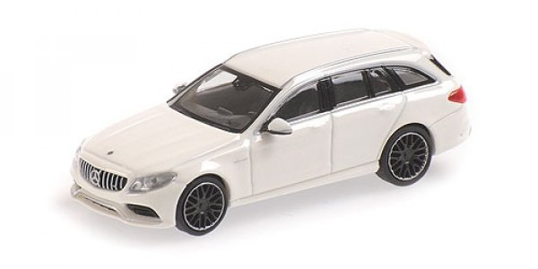 1/87 Minichamps Mercedes AMG C 63 T-Modell S205 weiß 870038112