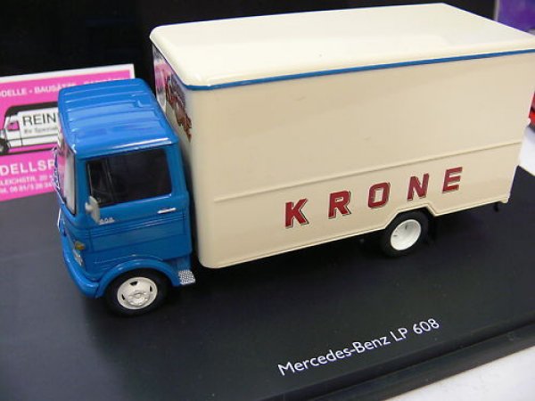 1/43 Schuco 03602 MB LP 608 Kasten Circus Krone