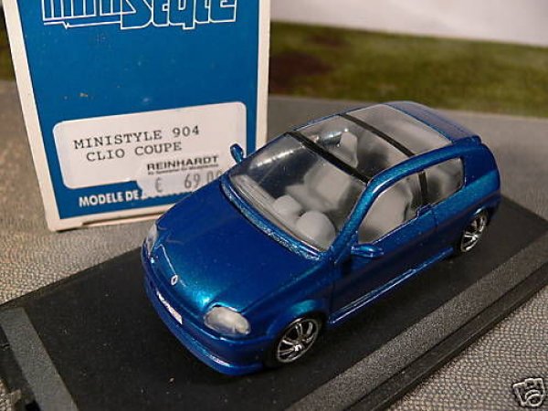 1/43 Ministyle Clio Coupe 904 blau