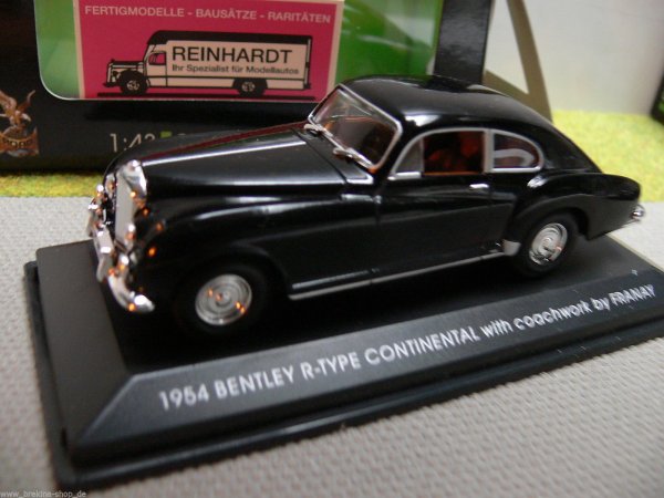 1/43 Yat Ming Bentley R-Type Continental schwarz with coachwork by FRANAY 43212