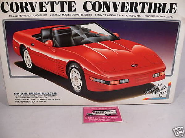 1/24 ARII No. 9 '92 Corvette Convertible 21009