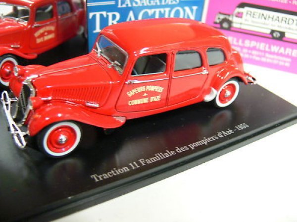 1/43 Citroen Traction 11 Familiale des pompiers d'Aze 55 084950701