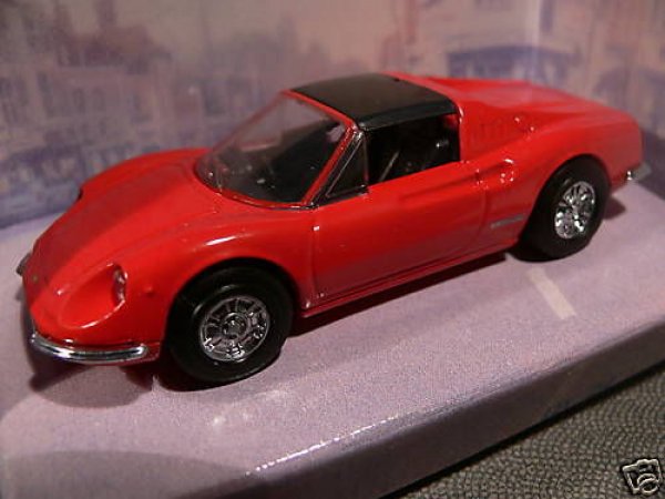 1/43 Dinky Ferrari Dino 246 GTS 1973 rot 35024 DY-24