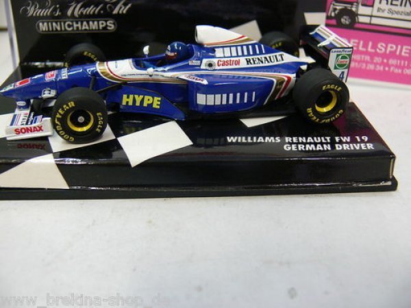 1/43 Minichamps Williams Renault FW19 German Driver 1997 SONDERPREIS 19,99 €