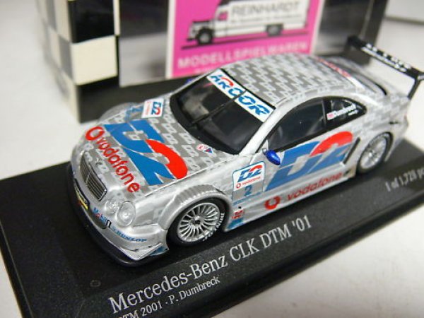 1/43 Minichamps MB CLK DTM 2001 P.Dumbreck #2 D2 AMG 400013102