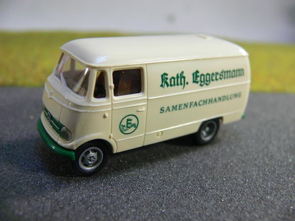 1/87 Brekina MB 319 Eggersmann Samenfachhandlung Kasten