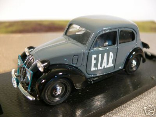 1/43 Brumm r242 Fiat 508C E.I.A.R 1948 grau/schwarz