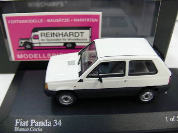 1/43 Minichamps Fiat Panda 34 1980 weiss