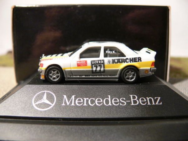 1/87 Herpa MB 190 E 2.6-16 Kärcher Dekra #77 Fritz K. Sondermodell