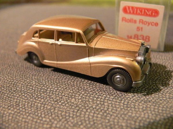 1/87 Wiking Rolls Royce 1951 gold 838 5 A