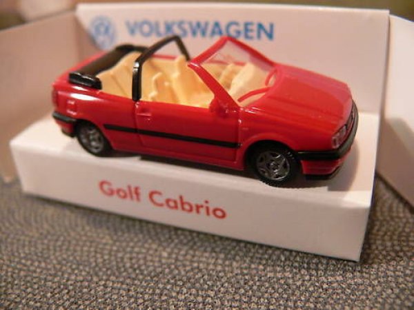 1/87 Wiking VW Golf III Cabrio rot