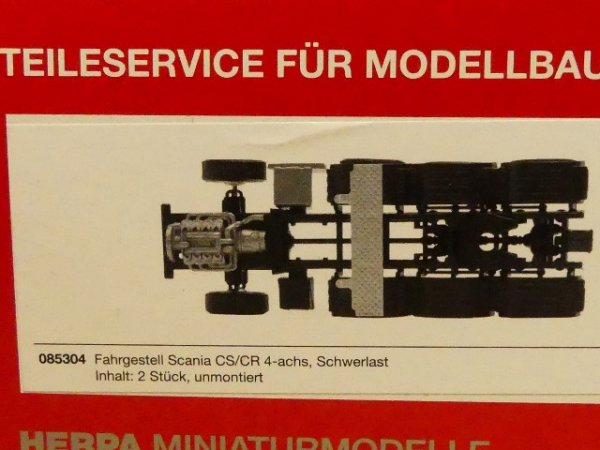 1/87 Herpa TS FG Scania CR/CS 4-achs Schwerlast-Zugmaschine 085304