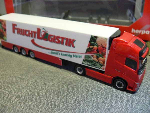 1/87 Herpa Volvo FH Fruchtlogistik Taglieber Kühlkoffer-SZ 304931