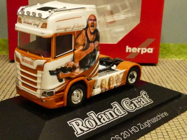 1/87 Herpa Scania CS 20 HD Zugmaschine Roland Graf 111058