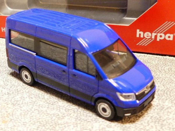 1/87 Herpa MAN TGE Bus ultramarinblau 093743