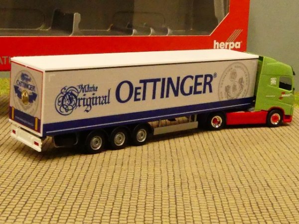 1/87 Herpa Volvo FH GL Wandt OeTTINGER Koffer Sattelzug 311342