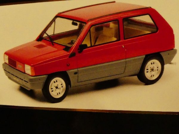 1/18 KK Scale Fiat Panda rot