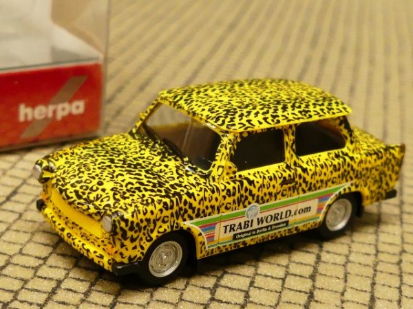 1/87 Herpa Trabant 601 Edition Trabi-world.com Modell 2 Leopard 027625