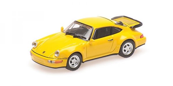 1/87 Minichamps Porsche 911 Turbo 1990 gelb 870069102