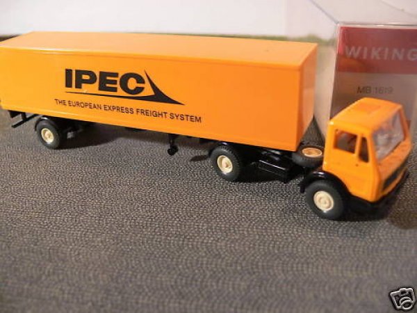 1/87 Wiking MB NG IPEC Koffer-Sattelzug 547 1