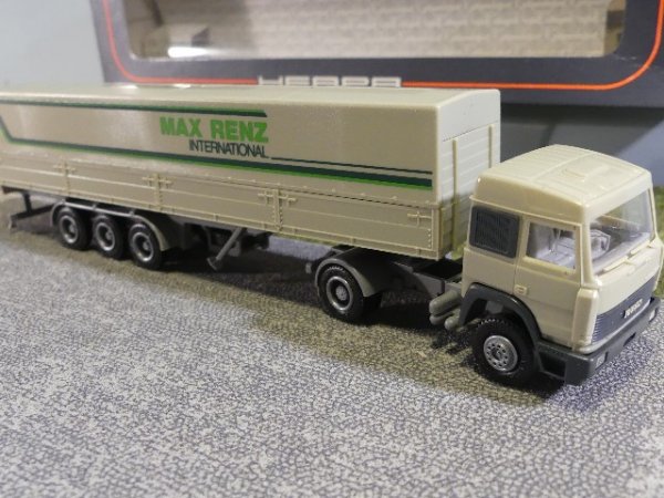 1/87 Herpa Iveco Turbostar MAX RENZ Pritschen SZ 847009