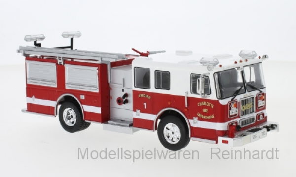 1/43 IXO Seagrave Marauder II Charlotte Fire Department TRF 006