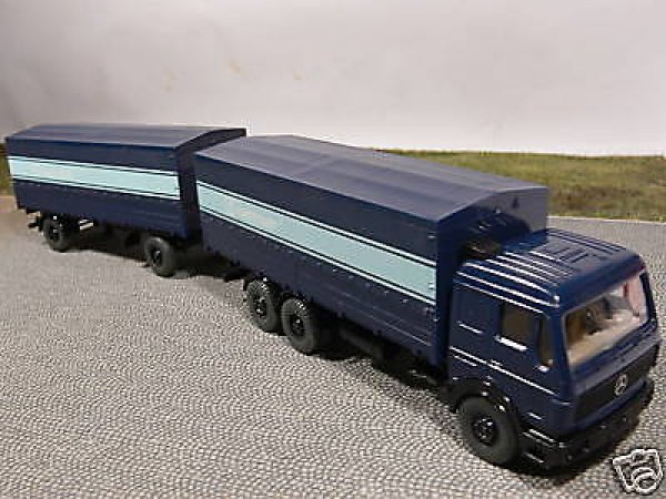 1/87 Wiking MB NG 2235 Karstadt Hängerzug 456 2 A