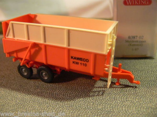 1/87 Wiking Muldenkipper Kaweco 0387 02