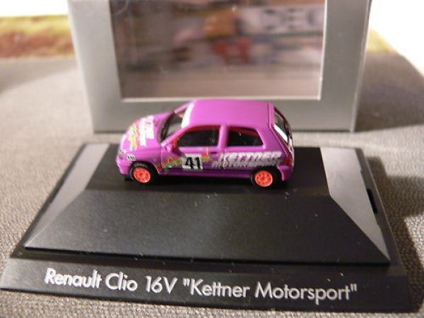 1/87 Herpa Renault Clio 16V Kettner Motorsport 181396