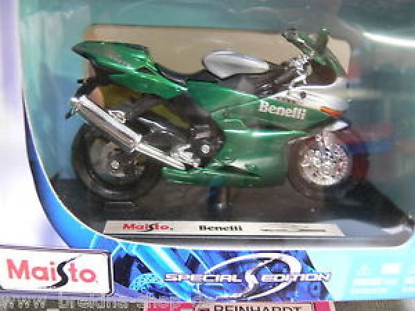 1/18 Maisto Benelli 1130 grünmetallic