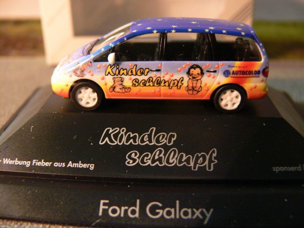 1/87 Herpa Ford Galaxy Kinder Schlupf 189323