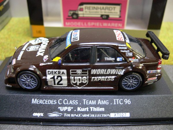 1/43 Onyx XT027 MB C Class Team AMG ITC 96 'UPS' Kurt Thiim #12