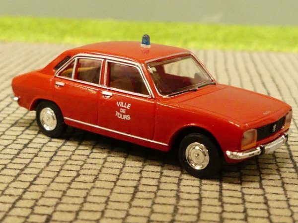 1/87 Brekina Peugeot 504 Ville de Tours F SONDERPREIS 29109