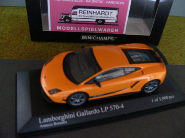 1/43 Minichamps Lamborghini Gallardo LP 570-4 Superleggera 2012 orangemetallic